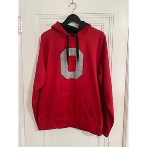 Ohio State University Buckeyes Stitched Hoodie Size Medium